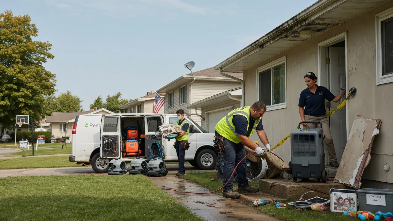 Water Damage Restoration in Hays, KS near me